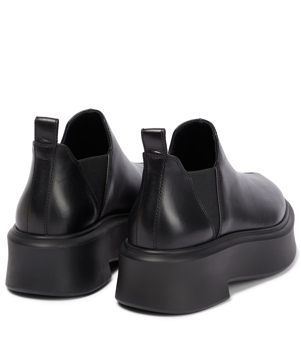 Trendy style - Robin leather flatform ankle boots The Row Outlet